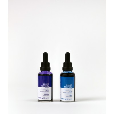 COLOR CONTROL purple and blue color drops duo